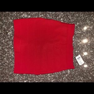 Red Bandage Skirt